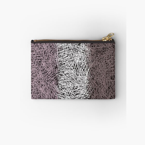 Item preview, Cool modern striped design pattern in pink, brown and white designed and sold by Susanna Schorr.