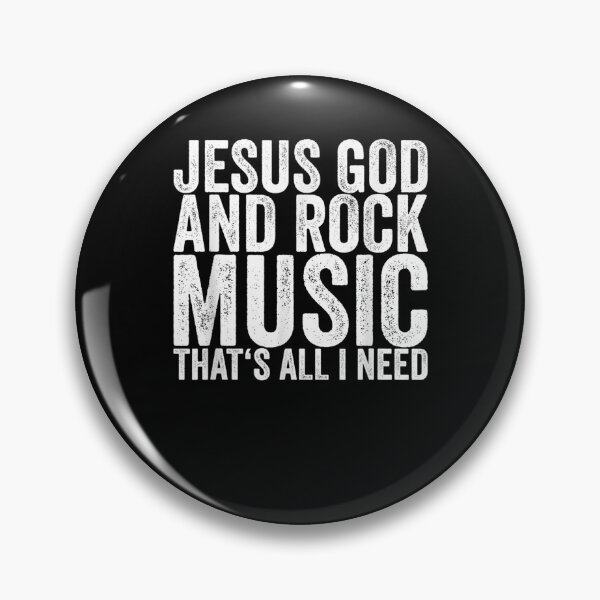 Item preview, Jesus God And Rock Music That's All I Need Gift  designed and sold by suzanso.