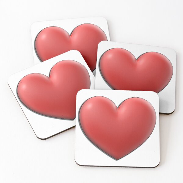 Item preview, red heart designed and sold by Snicel69.