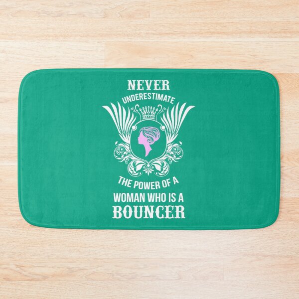 Item preview,   Never under estimate a Woman Bouncer...... designed and sold by BeautonFashions.