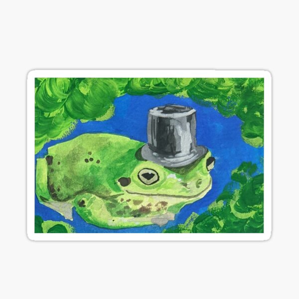 Item preview, Frog Gang-just the one with the top hat designed and sold by artsymaren.