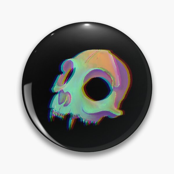 Item preview, 3D Cat Skull designed and sold by JurassicGems.