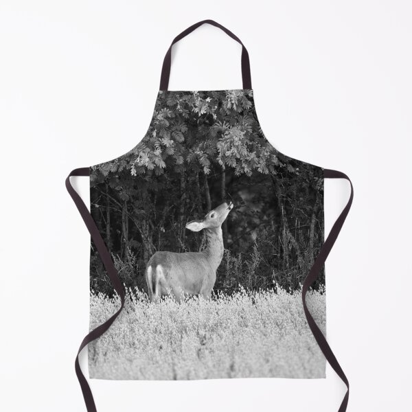 Item preview, Whitetail and the rowan berries bw designed and sold by Jouko Lehto Photography.