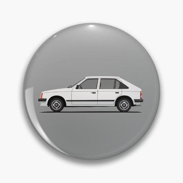 Item preview, Kadett D - Astra Mk1 - white illustration designed and sold by knappidesign.