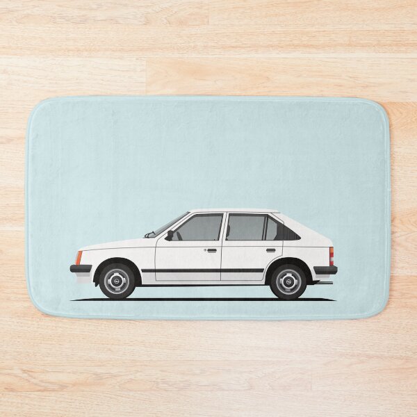 Item preview, Kadett D - Astra Mk1 - white illustration designed and sold by knappidesign.