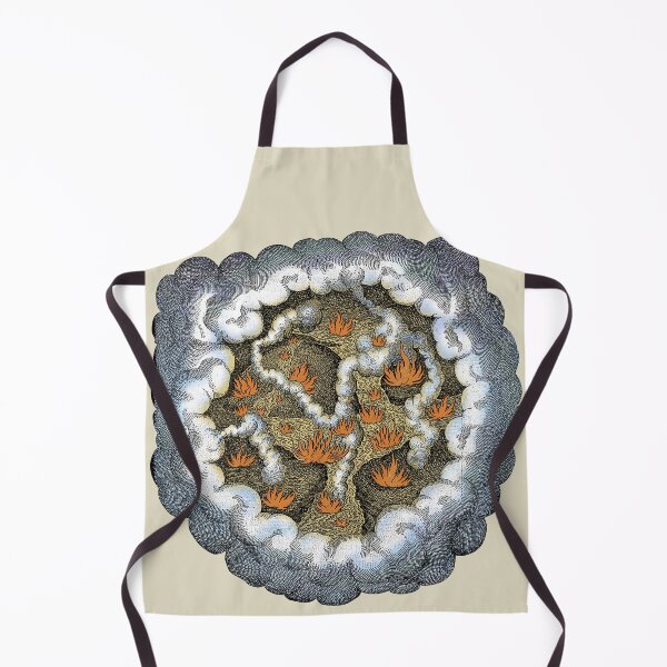 Item preview, Alchemic Illustration, Vintage Fludd Esoteric mandala art designed and sold by IsisOsiris.