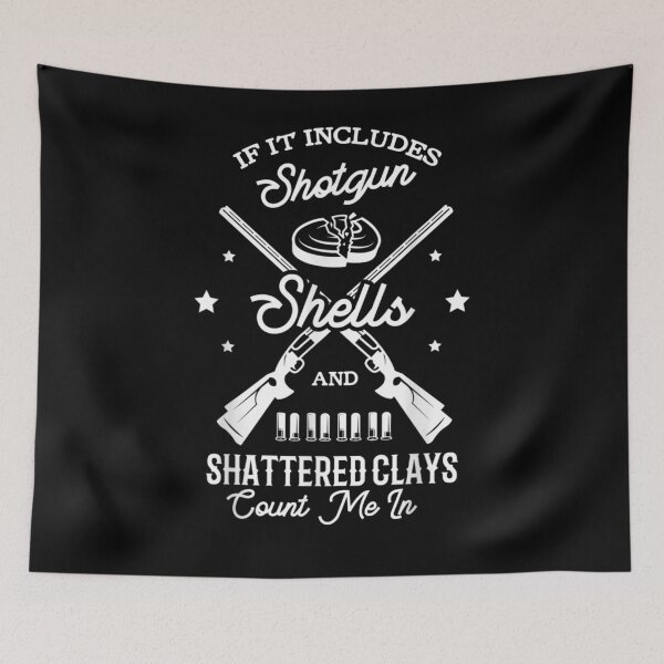 Item preview, If It Includes Shells And Shattered Clays Count Me In Trap Gift  designed and sold by suzanso.