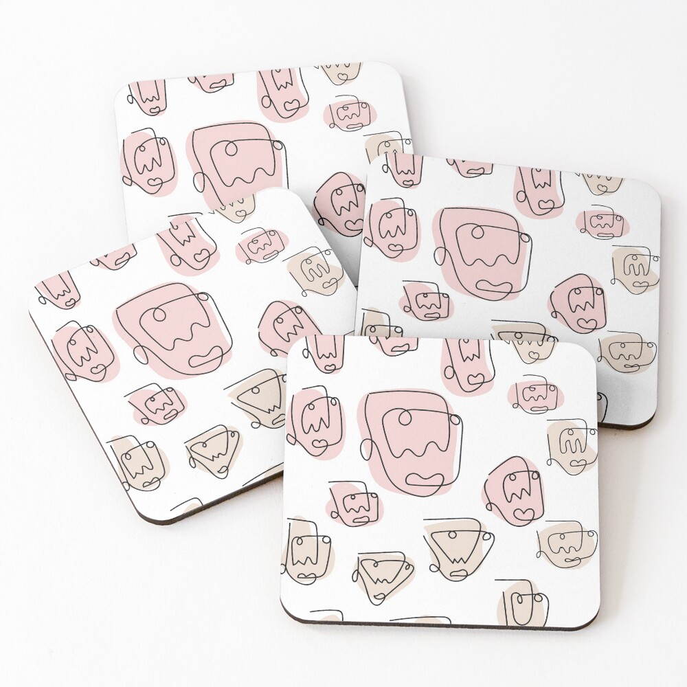 Item preview, Coasters (Set of 4) designed and sold by grafigss.
