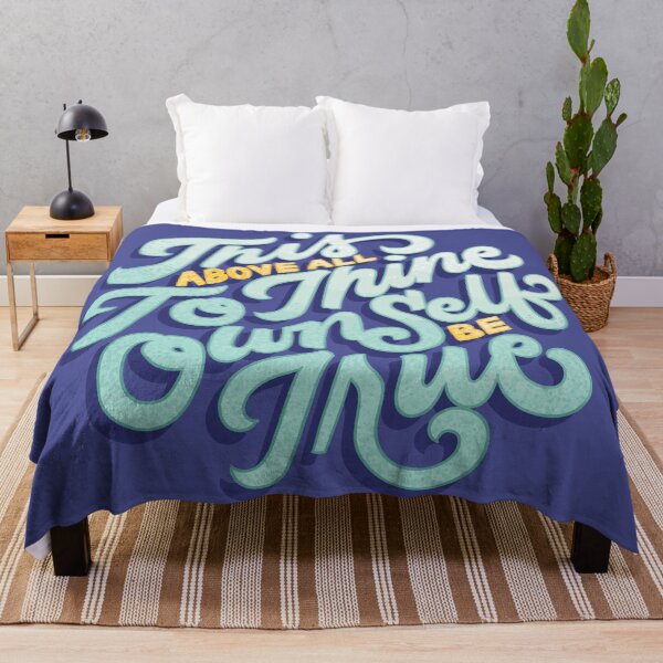 Item preview, To Thine Own Self Be True designed and sold by polliadesign.