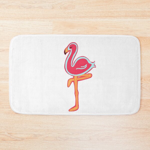 Item preview, Cute sleeping flamingo designed and sold by LouBelleKeppel.