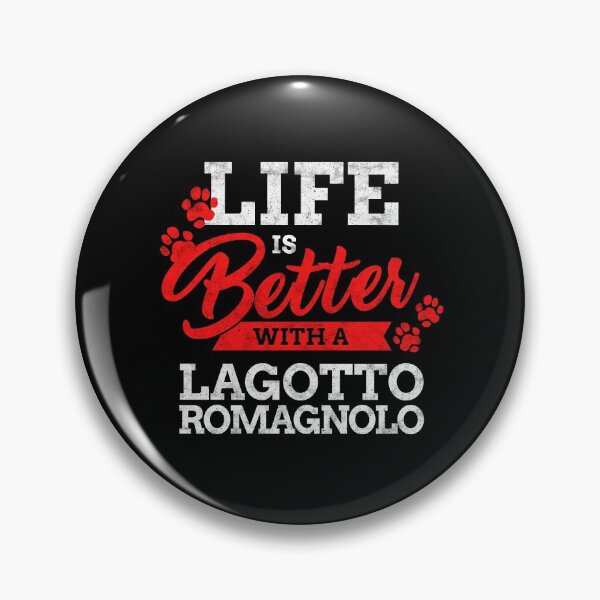 Item preview, Life is better with Lagotto Romagnolo truffle dog saying designed and sold by madgrfx.