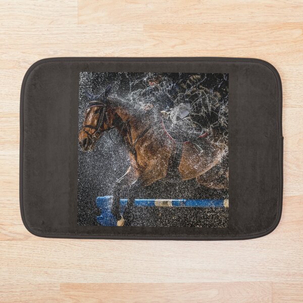 Item preview, Horse rider gate jumping designed and sold by stylish-with-us.
