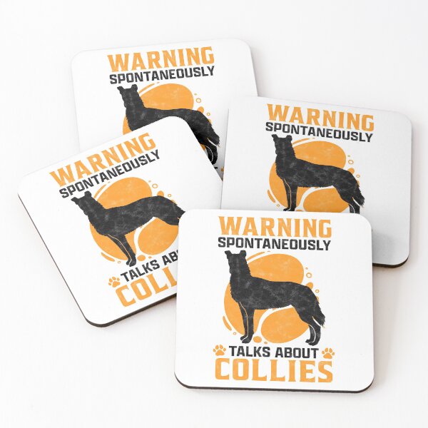 Item preview, Speaks spontaneously about Smooth collies collie owner humor designed and sold by madgrfx.