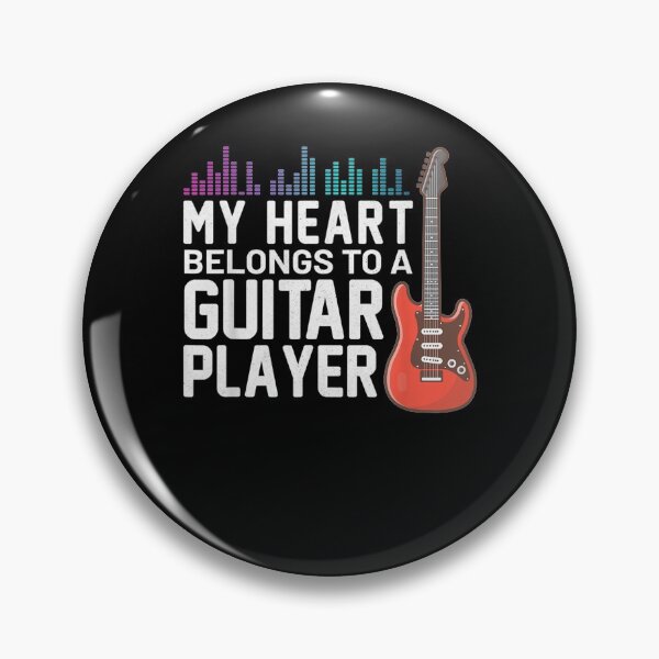 Item preview, My Heart Belongs To A Guiter Player Gift  designed and sold by suzanso.