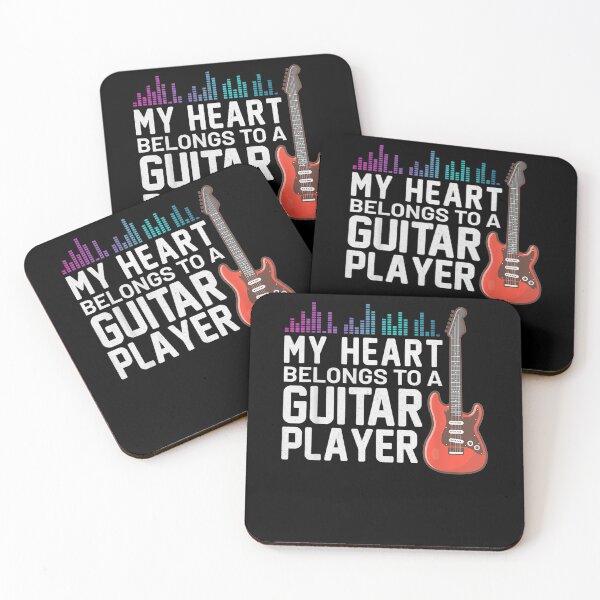 Item preview, My Heart Belongs To A Guiter Player Gift  designed and sold by suzanso.