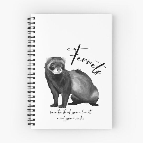 Item preview, Ferrets, here to steal your heart and your socks designed and sold by bettiena.