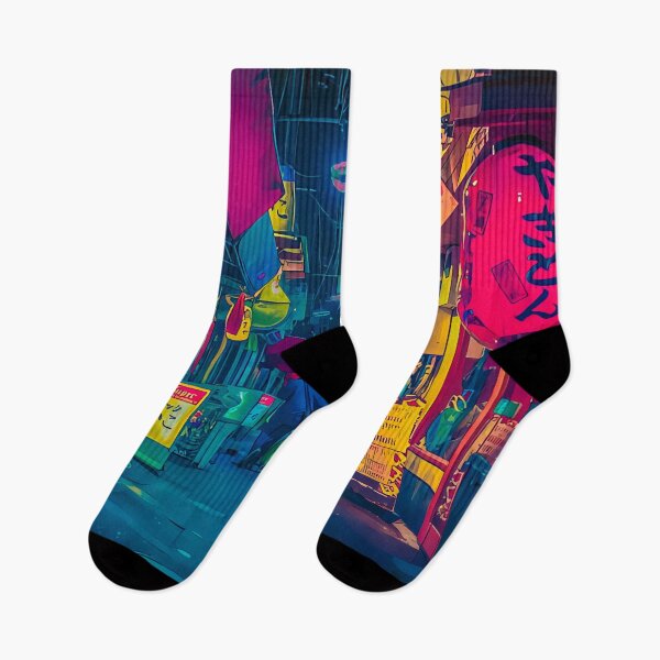 Item preview, Cyberpunk Night Street designed and sold by KaremaJ.