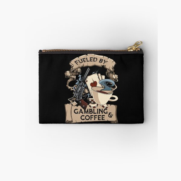 Item preview, Fueled By Gambling And Coffee Gambler Coffee Lover designed and sold by OmmeDesigns.