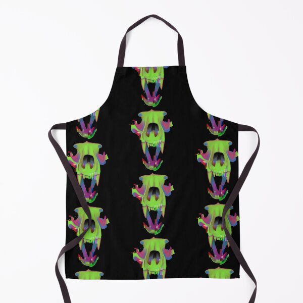 Item preview, Glitchy Neon Skull designed and sold by JurassicGems.