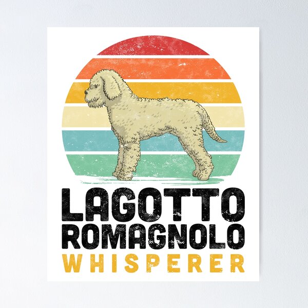 Item preview, Lagotto Romagnolo Whisperer Truffle Dog Trainer saying designed and sold by madgrfx.