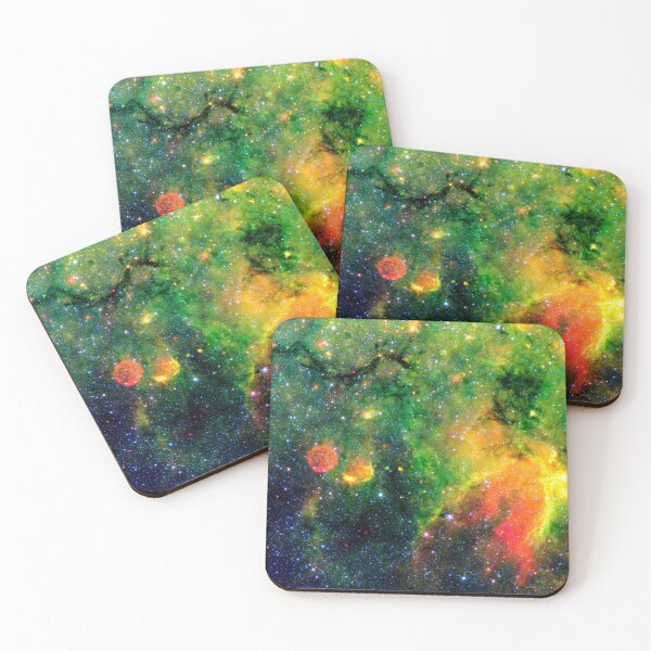 Item preview, Green Cosmic Star Galaxy, Milky Way designed and sold by newburyboutique.