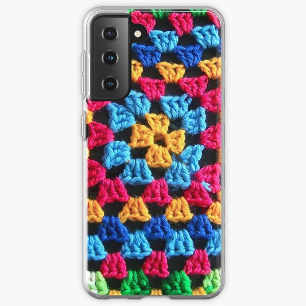 Granny Crochet Throw Samsung Galaxy Soft Case