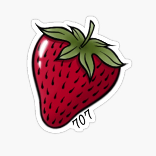 Nana strawberry Sticker