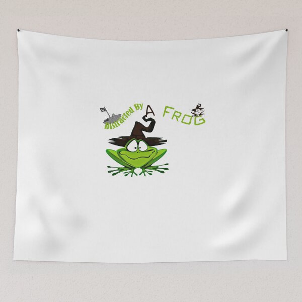 Item preview, Easily Distracted By Frogs- t-shirts and stickers designed and sold by J0TEE.