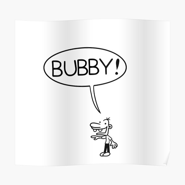 "Manny BUBBY Meme" Poster by dinysaur Redbubble