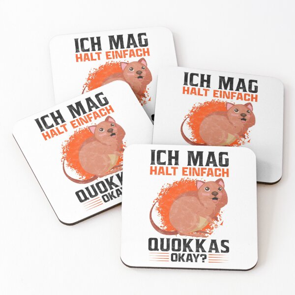 Artikelvorschau, Ich mag halt Quokka lustiger Beuteltier Spruch entworfen und verkauft von madgrfx.