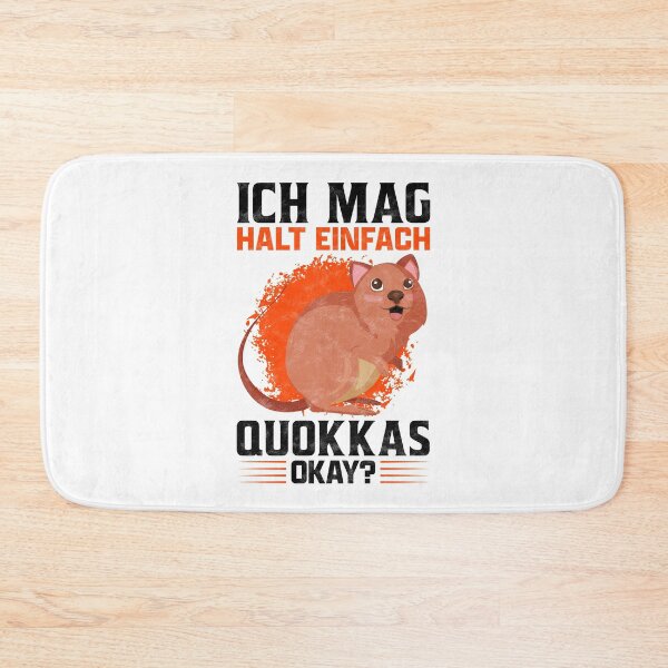 Artikelvorschau, Ich mag halt Quokka lustiger Beuteltier Spruch entworfen und verkauft von madgrfx.