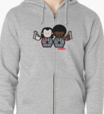 Jules and Vincent- Pulp Fiction Zipped Hoodie