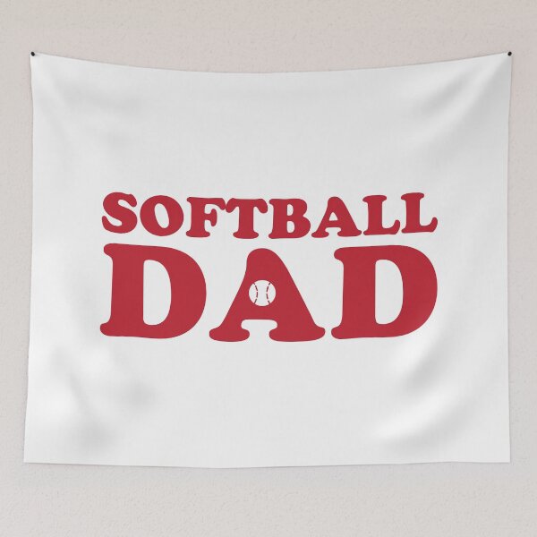 Item preview, Softball Dad Red designed and sold by cmd-art.