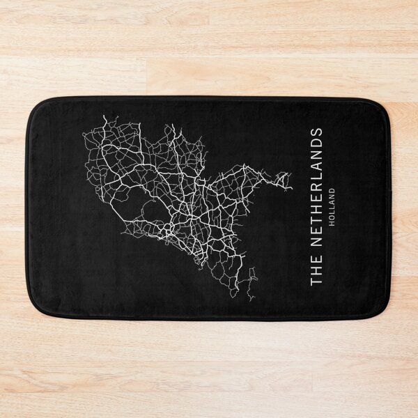 Item preview, The Netherlands Road Map designed and sold by clarkstpress.