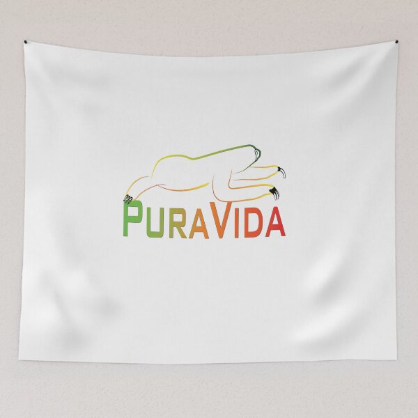 Item preview, Pura Vida Sloth T-Shirt designed and sold by ThinkinClothing.