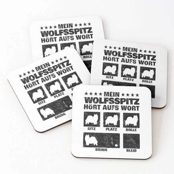 Item preview, Wolfsspitz dog tricks German Spitz dog trainer humor designed and sold by madgrfx.