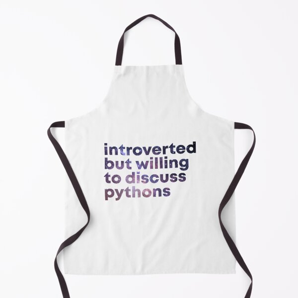 Item preview, Introverted but willing to discuss Pythons  | Gift shirt designed and sold by trending-cats.