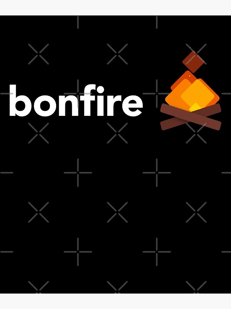 Discover Bonfire Coin Premium Matte Vertical Poster