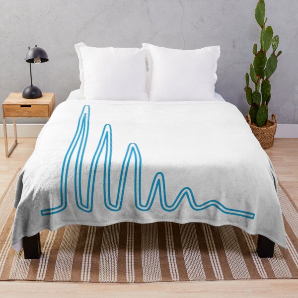 Item preview, Mass Peak Envelope - Blue on Light Background designed and sold by Artsy-Chemist.