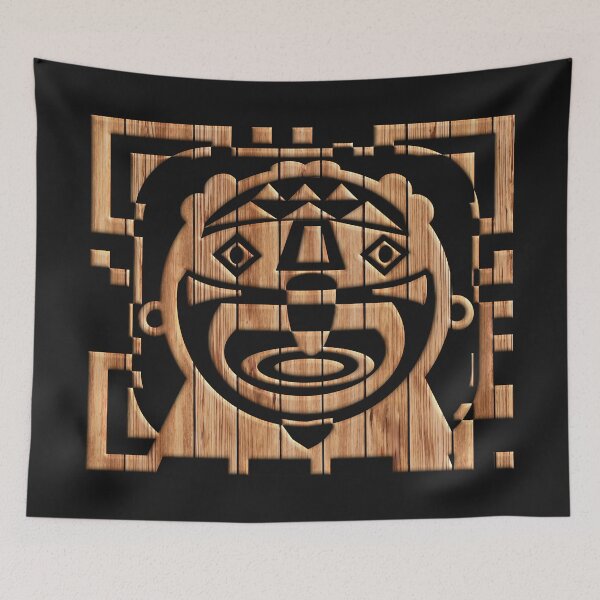 Item preview, Wooden ritual head of the first people. designed and sold by Ralek.