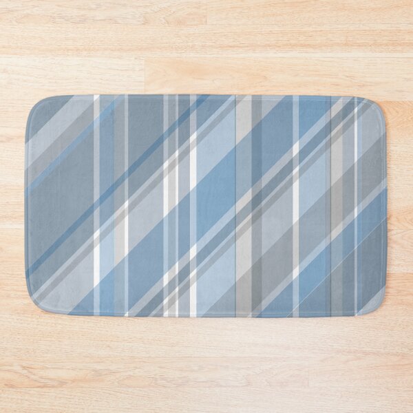 Item preview, Tartan - Diagonal Tartan Pastel Blue designed and sold by Quooki.