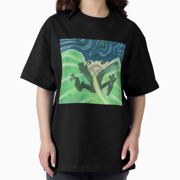 Item preview, Frog Gang-just the one with the leaf  designed and sold by artsymaren.