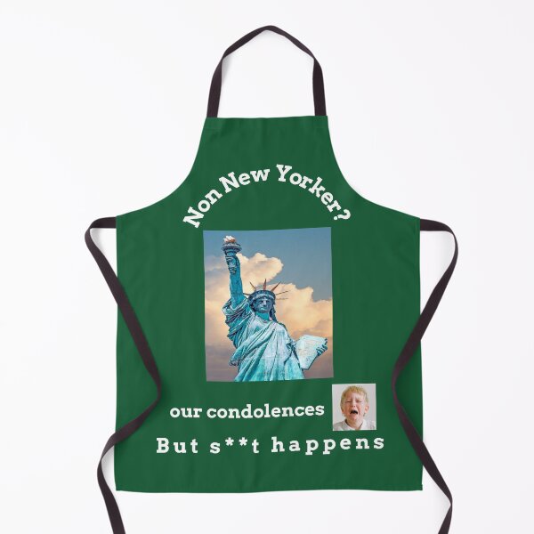 Item preview, "Condolences to non New Yorkers"  (white text) designed and sold by skoumpourdides.