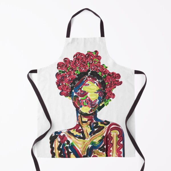 Item preview, Copy of Woman with crown of roses painting art designed and sold by AznavourByKarin.