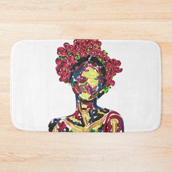 Item preview, Copy of Woman with crown of roses painting art designed and sold by AznavourByKarin.