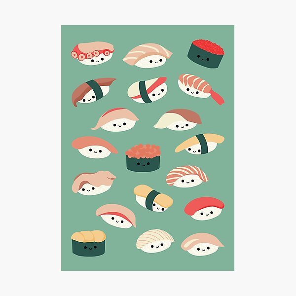 Item preview, Sushi platter designed and sold by duckiearts.