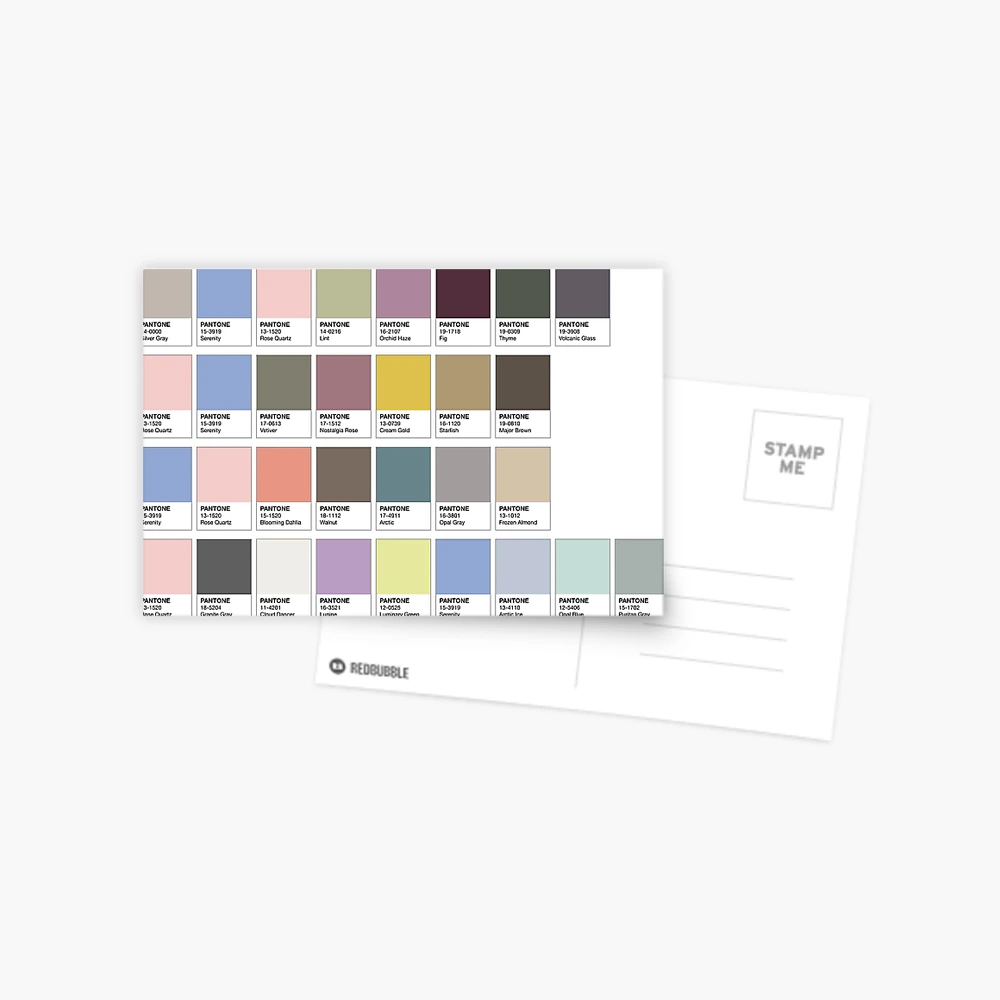 This Week I'm Loving colourful Pantone postcards — Ditto