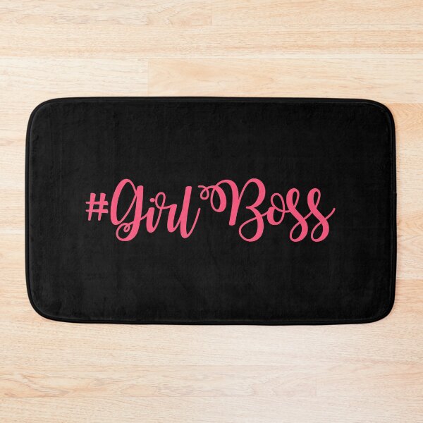 Item preview, #GirlBoss in Pink Script designed and sold by Bumblefuzzies.