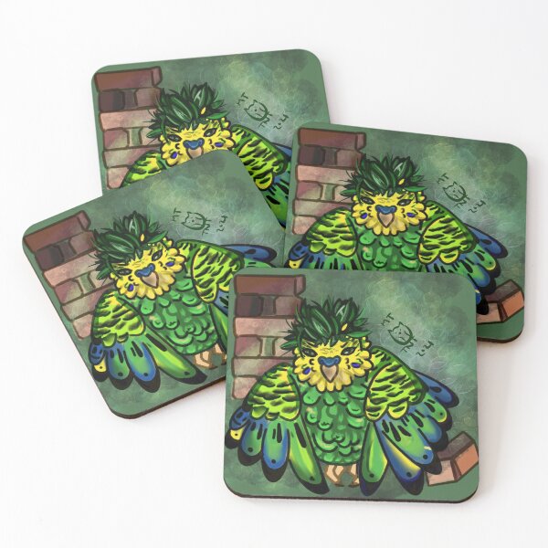 Item preview, Angry Parakeet designed and sold by mythictawniowl.