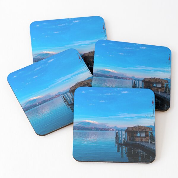 Item preview, Lake Lucerne, Switzerland with Alps in background designed and sold by stephieryan.